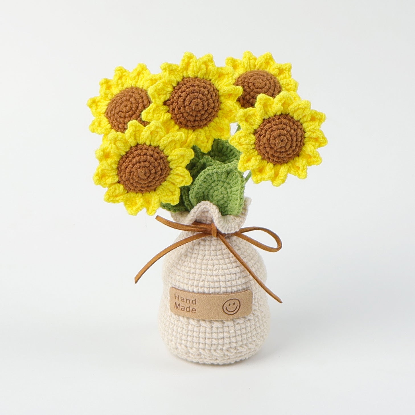 Crochet Common Sunflower Pot - Crochet Start