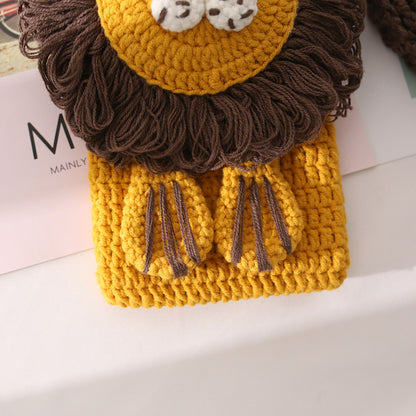 Ready-to-Wear Crochet Lion Mini Crossbody Bag - Crochet Start