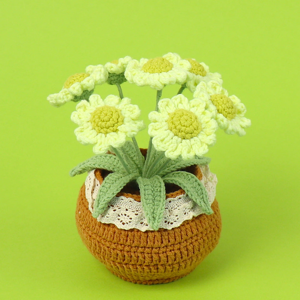 Crochet Potted Daisy - Crochet Start