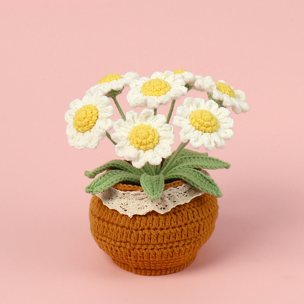 Crochet Potted Daisy - Crochet Start