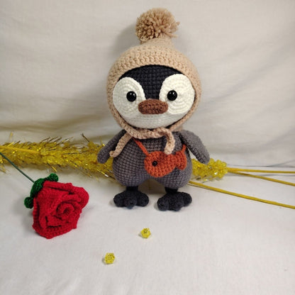 Handmade Crochet Amigurumi Cora Little Penguin - Crochet Start