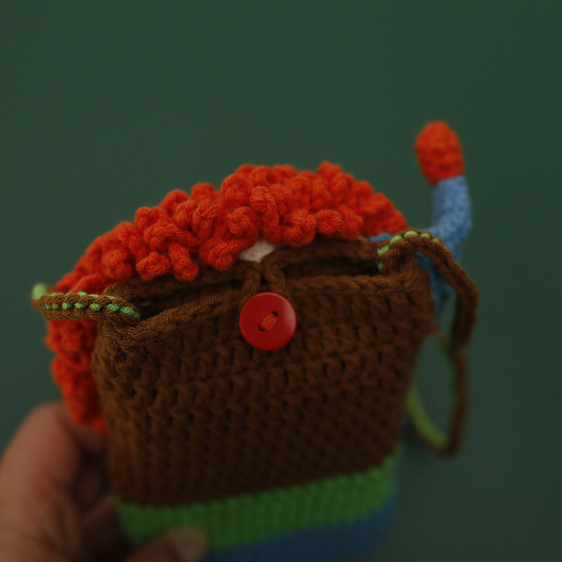 Handmade Crochet Clown Phone Bag - Crochet Start